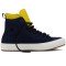 Chaussures Chuck II Boot en Toile bleu jaune