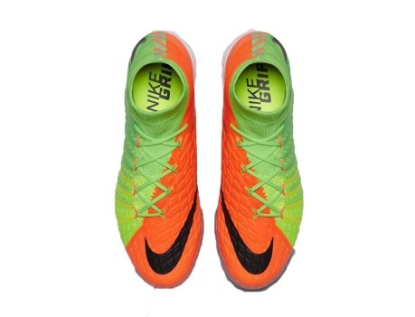 Las botas de fútbol Nike Hypervenom Phantom FG III Radiación Llamarada Pack  colore naranja verde - Nike - SportIT.com