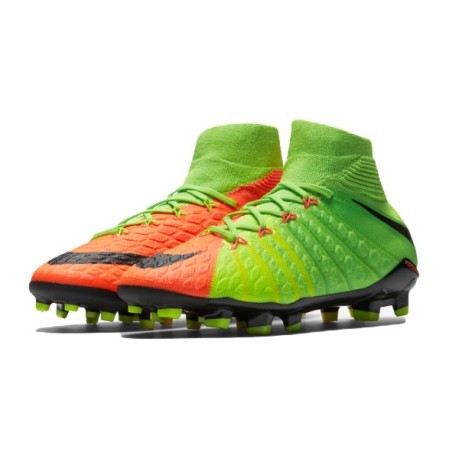 Soccer shoes Child Nike Hypervenom Phantom III FG Radiation Flare Pack  colore Orange Green - Nike - SportIT.com