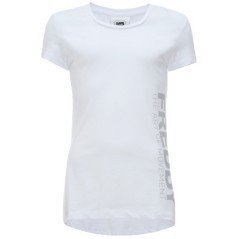 Camiseta de Chica Con Logo blanco