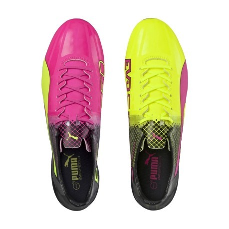 Puma Football boots Evospeed 1.5 Tricks FG colore Pink Yellow - Puma -  SportIT.com