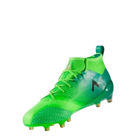 Chaussures de Football Adidas Ace 17.1 PrimeKnit FG Turbocharge Pack colore  Vert - Adidas - SportIT.com
