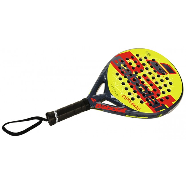 Racket Padel Defiance colore Grey Yellow Babolat SportIT