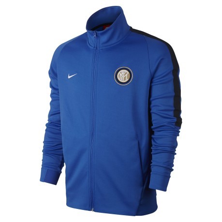 Felpa Inter N98 17/18 colore Azzurro - Nike - SportIT.com