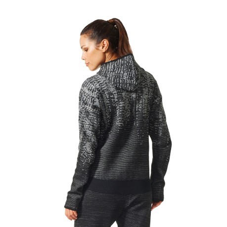 Sweatshirt Woman ZNE Pulse colore Black Fantasy - Adidas - SportIT.com