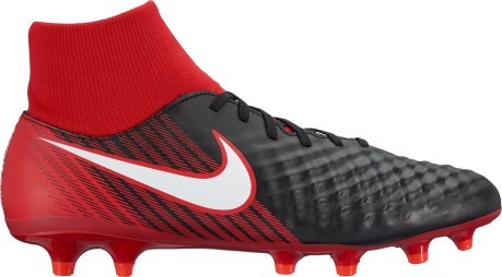Las botas de fútbol Nike Magista Onda II DF FG Fuego Pack colore negro rojo  - Nike - SportIT.com
