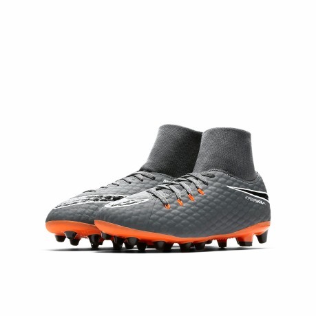 Soccer shoes Child Nike Hypervenom Phantom III Academy AG Pro Fast AF Pack  colore Grey Orange - Nike - SportIT.com