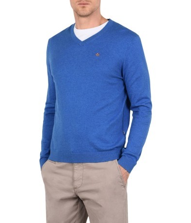 Sweater Man Decatur colore Light blue - Napapijri - SportIT.com