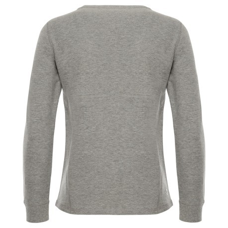 Sweatshirt Junior-Crackle grau
