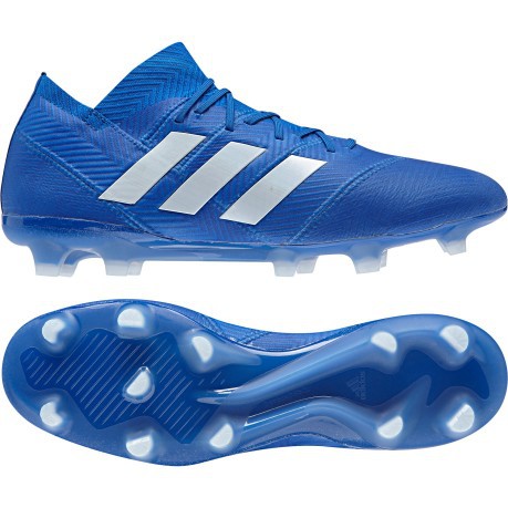 pistola Dato Copiar Botas de Fútbol Adidas Nemeziz 18.1 FG Equipo de Modo de Pack colore azul  azul - Adidas - SportIT.com