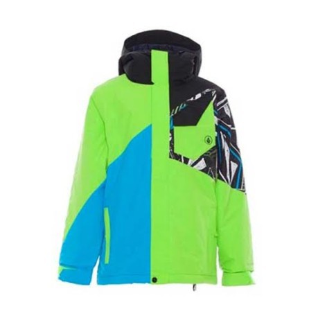 Giacca snowboard Versed Ins colore Verde - Volcom - SportIT.com