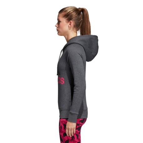 Sweatshirt Women's Essentials Linear Overhead colore Grey Variant 1 - Adidas  - SportIT.com